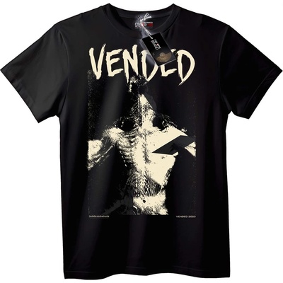 NOONEBRAND Тениска Vended с Графика на Куче - 3XL, White