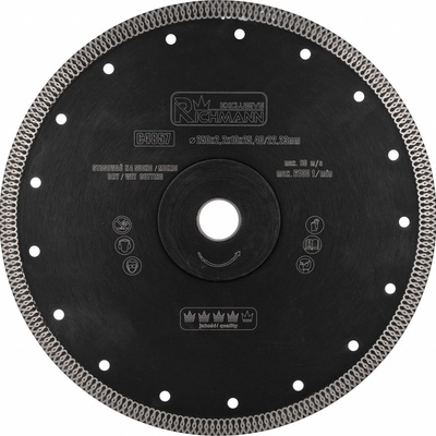 Richmann diamantový kotouč 250 x 2 x 25.4 mm C4857