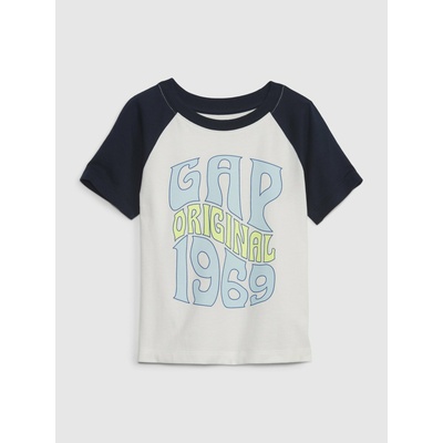 GAP Бебешка тениска с принт GAP GAP | Byal | Момчешки | 98
