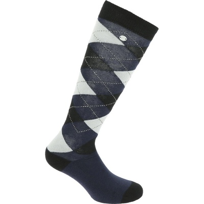 Equithème Podkolenky Girly pár navy light blue