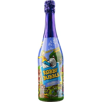 Robby Bubble 0,75l Čučoriedka