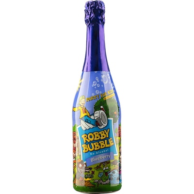 Robby Bubble 0,75l Čučoriedka