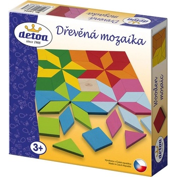 Dřevěná mozaika