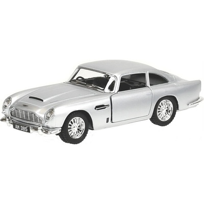Kinsmart Aston Martin DB5 1:38 12,5cm kov zpětný chod Barva: Stříbrná