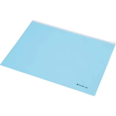 Panta Plast Калъф за документи a4, pp, с цип, panta plast, пастелно син 0410-0039-03 (0410-0039-03)