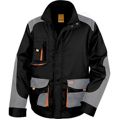 Result Unisex pracovná ľahká bunda R316X Black