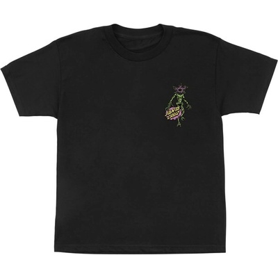 Santa Cruz Stranger Things Demogorgon Dot S/S Midweight T-Shirt Black