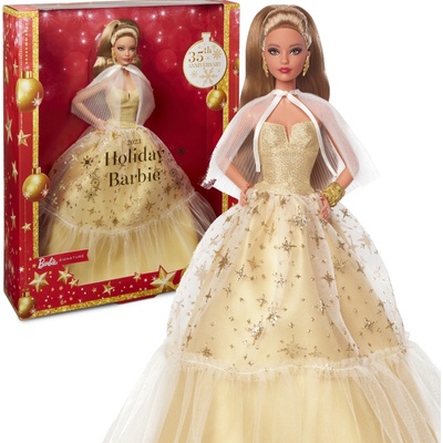 Mattel Barbie Signature Vánoční sběratelská 2023 HJX08 – Zboží Dáma