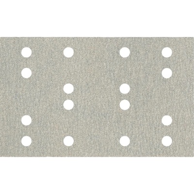 Lepiace brúsne listy 80 x 133 mm, P 120, 16 otvorov, so suchým zipsom (SRA) Metabo 635201000