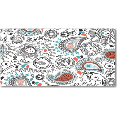 Fotoobraz na skle ornamenty 100x50 cm
