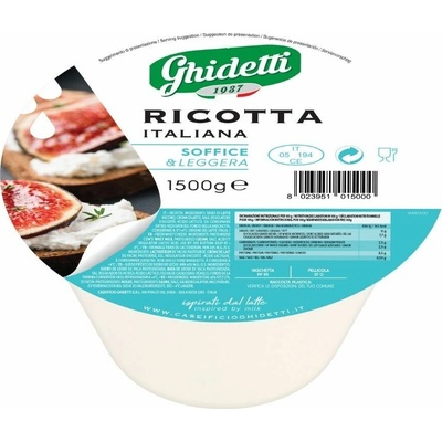 Ghidetti Ricotta 1500 g