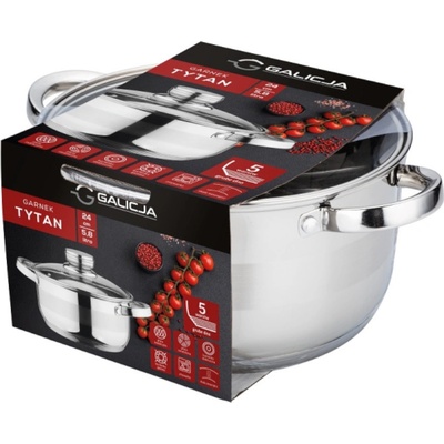 GALICJA Hrniec TYTAN 24 cm 5,8 l