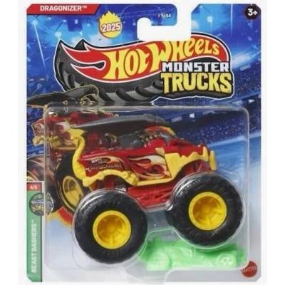 Vozidlo Hot Wheels Monster Trucks Beast Bashers Dragonizer