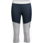 SCOTT Дамски термоактивни панталони SCOTT Defined Merino dark blue/light grey melange