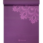 GAIAM Постелка за йога MANDALA Premium - лилаво с мандала