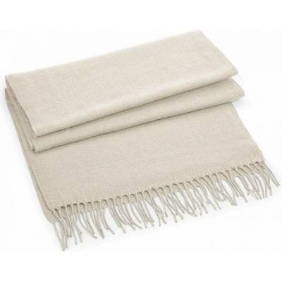 Beechfield šála z luxusní příze Soft-Touch béžová mokka