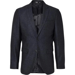 SELECTED Сако Selected Slim-Isac blazer - Blue (Navy Blazer / Pattern Herringbone)