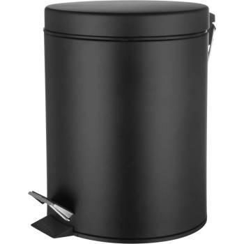 Muhler 5 л матиран черен кош за смет Muhler модел MR-530B (1003782)
