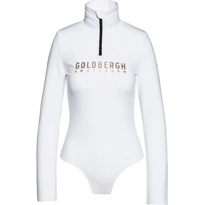 Goldbergh ové body Millie Ski body white – Zboží Dáma