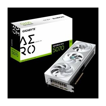 Gigabyte graphics card GeForce RTX 5070 AERO OC 12G - 12 GB GDDR7 OC