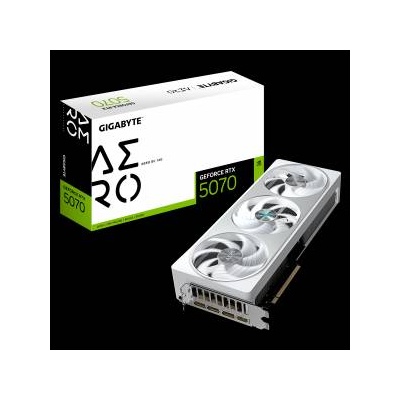Gigabyte graphics card GeForce RTX 5070 AERO OC 12G - 12 GB GDDR7 OC