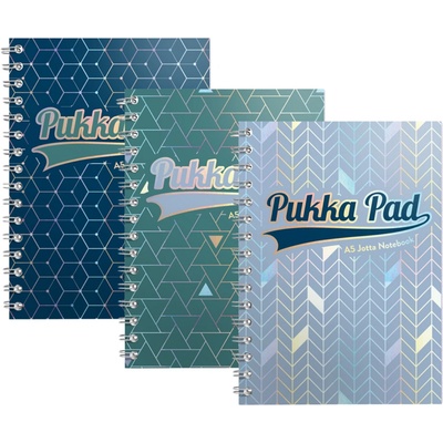 Pukka Pad spirálový blok GLEE Jotta A5, papír 80g, tmavě modrý 100 listů – Zbozi.Blesk.cz