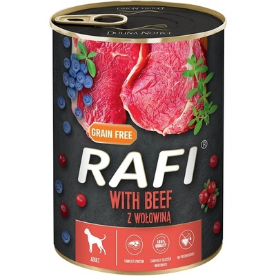 Rafi Adult hovädzie s brusnicami a čučoriedkami 400 g