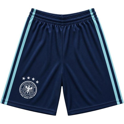 SportDres Tmavě modré fotbalové trenky Německo fanouškovské