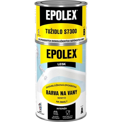 Epoxydová farba na vane + tužidlo S2321/1000 940g