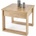 Halmar Масичка за кафе NEA 52x60 см дъб вотан (HA0042)