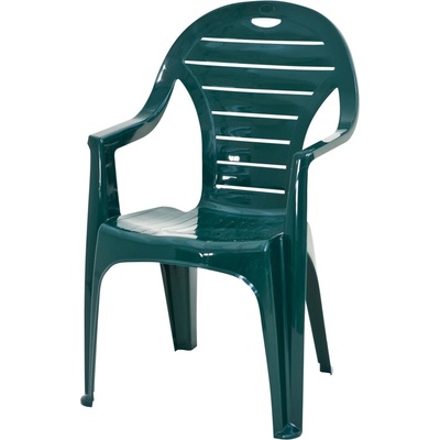 IDEA Europe Plastová stolička Lille zelená cca 90 x 56 x 52 cm