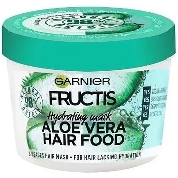 Image 1 of Garnier Fructis Hair Food Маска за коса с алое вера, 390 ml