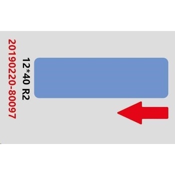 NIIMBOT štítky RP 12x40mm 155ks Blue pro D11 a D110 (A2A68301201)