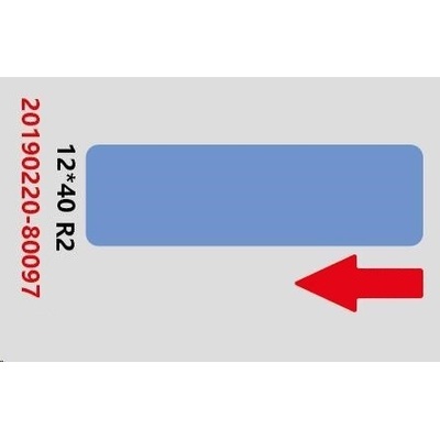 NIIMBOT štítky RP 12x40mm 155ks Blue pro D11 a D110 (A2A68301201)