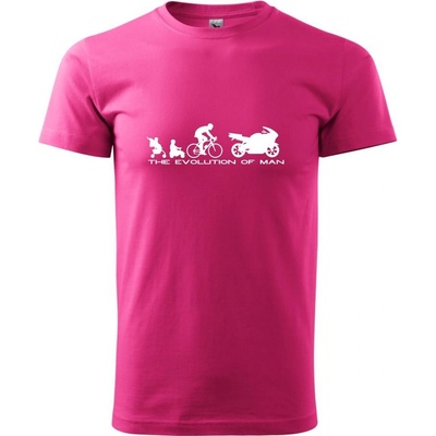Evolution of man supersport tričko purpurové