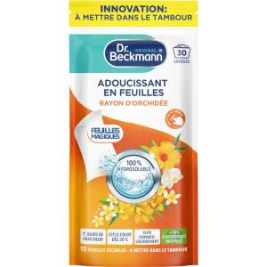 Dr. Beckmann Magic Sheets Fabric Softener Orchidee, 30 пранета (4724)