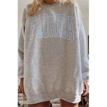 Madmext Дамски суитшърт - сив 308765 (308765_Сив)