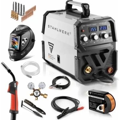 STAHLWERK Заваръчен апарат - електрожен stahlwerk mig/mag 155 st igbt set full/ 40-155 А (1788_end)