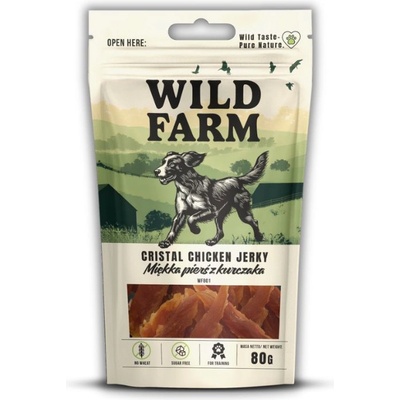 WILD FARM мека пилешка гърда 80 г лакомство за кучета
