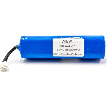 VHBW Батерия за Philips Smartpro Compact / FC8710 / FC8700 / FC8710, 2600 mAh (800114183)