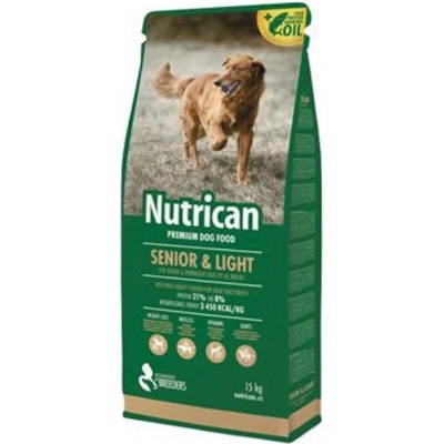 Canvit Nutrican Senior & Light Kuřecí 15 kg