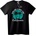NOONEBRAND Тениска Калифорнийско Забавление - 7XL, Black