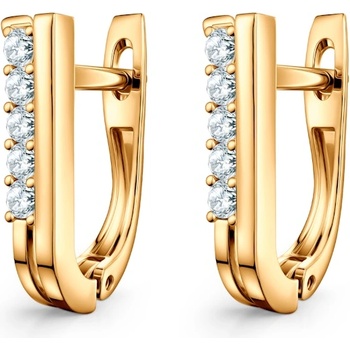 SAVICKI Обеци Share Your Love: злато, диаманти