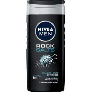 Nivea MEN Душ-гел Rock Salts Душ гел мъжки 250ml