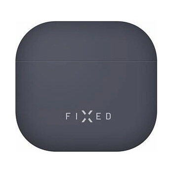 FIXED Silky Ultratenké silikonové puzdro pre Apple AirPods 4 FIXSIL-1473-BL