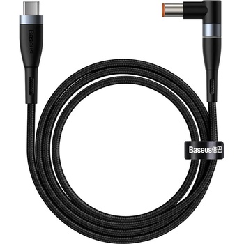 Image 1 of Baseus Magnetic Zinc Cable (CATXC-Y01) - USB-C кабел с магнитен адаптер за Lenovo лаптопи (7.9x5.5мм) (200 см) (черен)