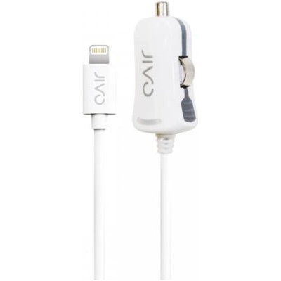 Jivo Сертифицирано зарядно за кола с вграден Lightning кабел за iPhone, iPad и iPod - Jivo MFI Lightning 10W Car Charger (JI-1521)