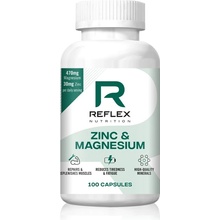 Reflex Nutrition Zinc & Magnesium kapsuly pre správne fungovanie organizmu 126 g