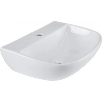 Мивка за баня 3240, Inter Ceramic, стенен монтаж, с отвор за смесител, порцелан, бял, 40x14x32см (3240)