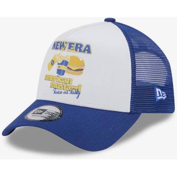 New Era Food Burger Blue A-Frame Trucker Cap New Era | Byal | МЪЖЕ | ONE SIZE